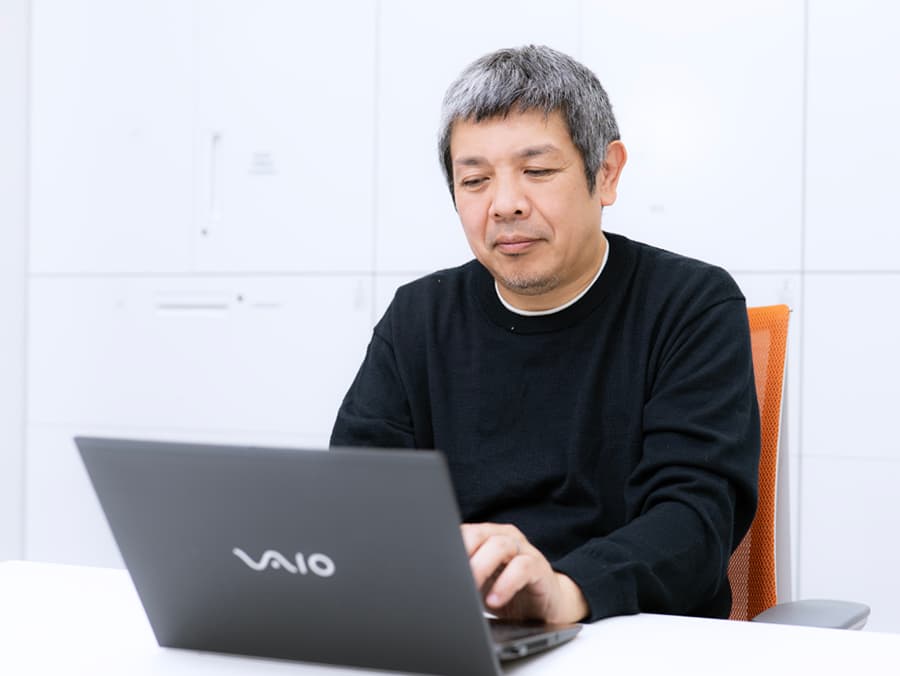 インタビューイメージ写真