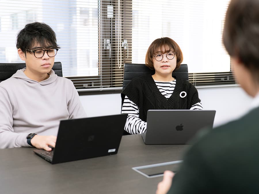 インタビューイメージ写真