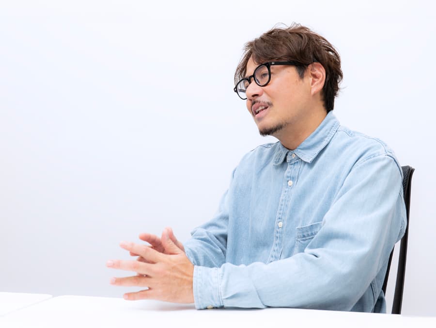 インタビューイメージ写真